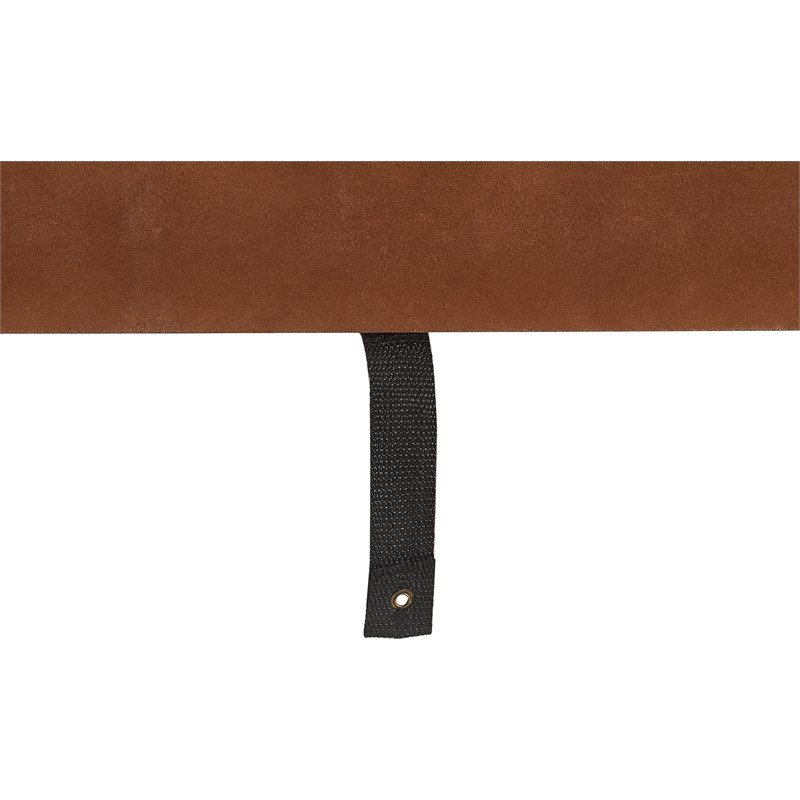 Serta Leighton Writing Desk Wood and Black Metal