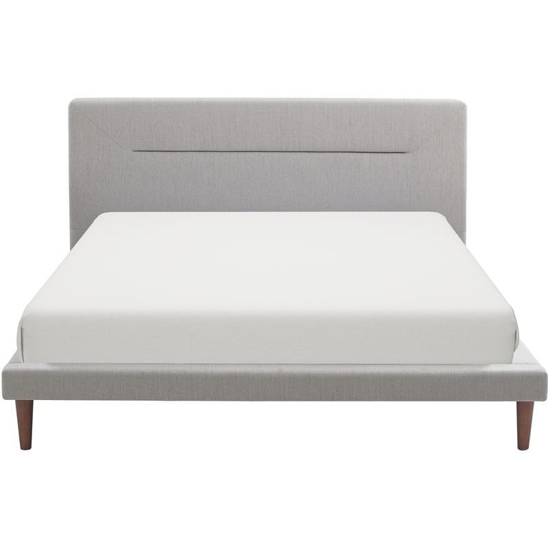 Serta Sierra Upholstered Bed Queen Size Gray