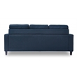 Serta Harmon Square Arm Sectional Navy Blue