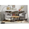 Serta Stevenson Round Coffee Table Natural