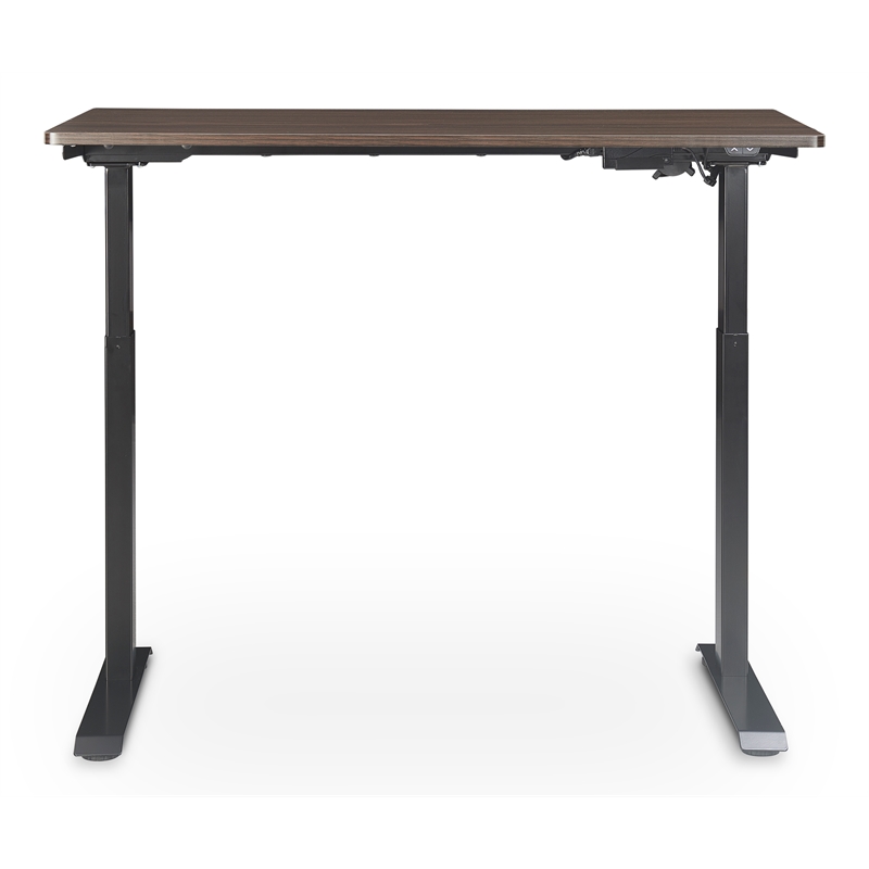 Serta Creativity Electric Height Adjustable Standing Desk Brown