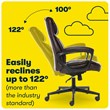 Serta Hannah Office Chair Biscuit Bonded Leather