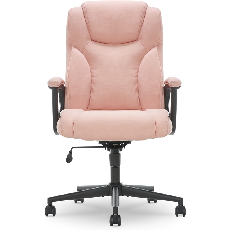 Serta Connor Office Chair Pink Microfiber
