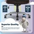 Serta Fairbanks Big and Tall Executive Office Chair Chestnut Bonded Leather