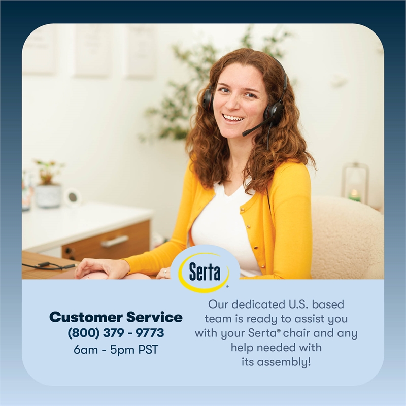 Serta Comfort Classic Executive Office Chair Padded Armrest Taupe Velvet Fabric