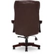 Serta Conway Big and Tall Executive Office Chair Chestnut Brown Bonded Leather
