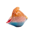 Dale Tiffany Oceanside Seashell Art Glass Figurine in Red/Gold