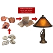 Dale Tiffany Ginger Mica Accent Lamp