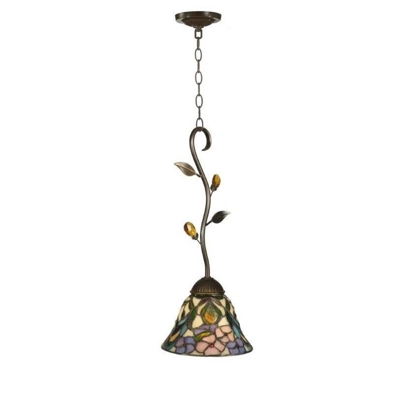 Dale Tiffany Crystal Peony Hanging Fixture