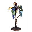 Dale Tiffany Three Parrots Table Lamp