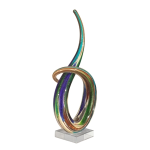 Dale Tiffany Cieza Sculpture Clear