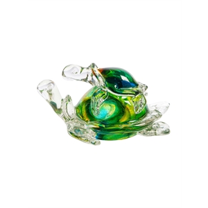 Dale Tiffany Colorful Sea Turtle Figurine