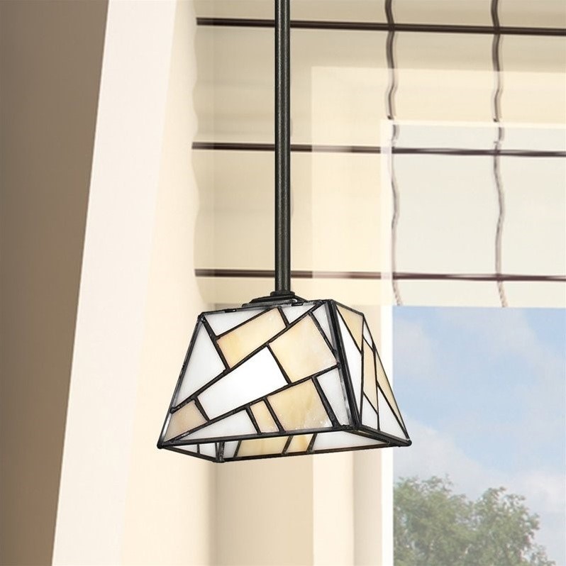 Dale Tiffany Abelia Mini Pendant in Multi-Color