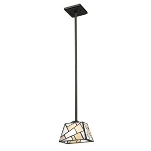 Dale Tiffany Abelia Mini Pendant in Multi-Color