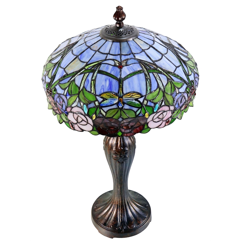 Dale Tiffany Zenia Rose Table Lamp