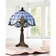 Dale Tiffany Blue Baroque Table Lamp