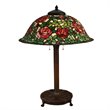 Dale Tiffany Rose Bush Table Lamp in Bronze