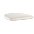 Flash Furniture Hard Chiavari Faux Leather Seat Cushion in Ivory