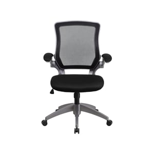 Flash Furniture Mesh Swivel Office Chair in Black