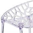 Flash Furniture Specter Transparent Stacking Side Dining Chair