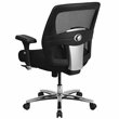 Flash Furniture Big and Tall Swivel Office Chair in Black