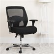 Flash Furniture Big and Tall Swivel Office Chair in Black