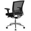 Flash Furniture Mesh Swivel Office Chair in Black
