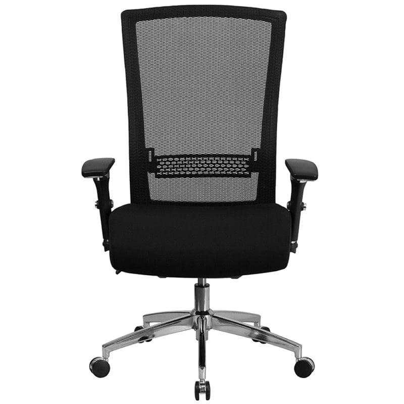 Flash Furniture High Back Mesh Swivel Office Chair in Black
