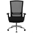 Flash Furniture High Back Mesh Swivel Office Chair in Black