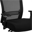 Flash Furniture High Back Mesh Swivel Office Chair in Black