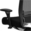 Flash Furniture High Back Mesh Swivel Office Chair in Black