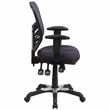 Flash Furniture Nicholas Mid-Back Dk Gray Mesh Multifunction Office Chair