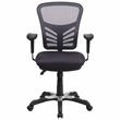Flash Furniture Nicholas Mid-Back Dk Gray Mesh Multifunction Office Chair