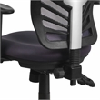 Flash Furniture Nicholas Mid-Back Dk Gray Mesh Multifunction Office Chair