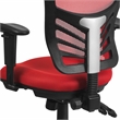 Flash Furniture Nicholas Mid-Back Red Mesh Multifunction Office Chair
