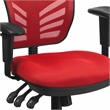 Flash Furniture Nicholas Mid-Back Red Mesh Multifunction Office Chair