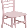 Flash Furniture Child's Pink Resin Chiavari Chair - Event Chair