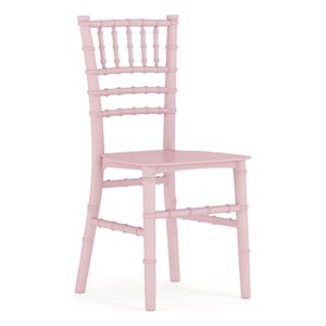 Flash Furniture Child's Pink Resin Chiavari Chair - Event Chair