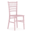 Flash Furniture Child's Pink Resin Chiavari Chair - Event Chair