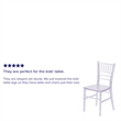 Flash Furniture Child's Crystal Chiavari Chair - Event Chair