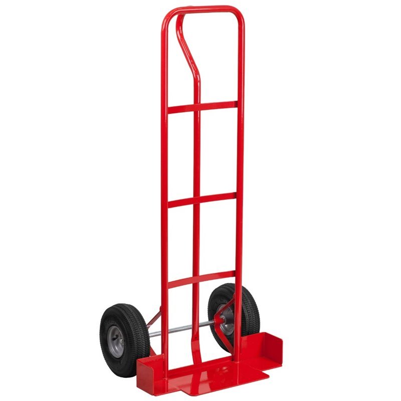 Flash Furniture Chiavari Metal Stacking Chair Dolly in Red