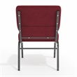 Flash Furniture Hercules Armless Stacking Chair in Red