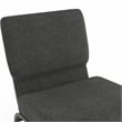 Flash Furniture Fabric Church Chair in Gray