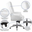 Flash Furniture High Back Traditional Office Chair in White