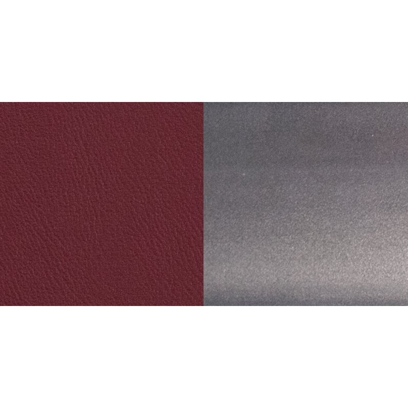 Flash Furniture X Back Metal Barstool - Burgundy Vinyl Seat