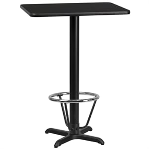 Flash Furniture 24X30 Laminate Table-X-Base In Natural