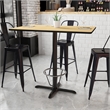 Flash Furniture 30X48 Laminate Table-X-Base In Natural