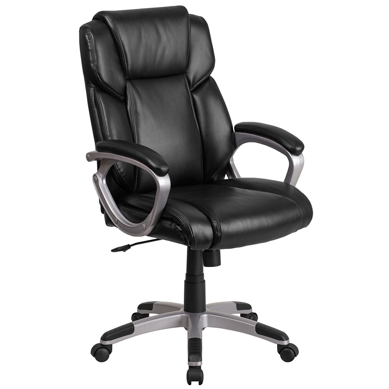 Flash Furniture Mid-Back Executive Chair in Black