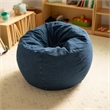 Flash Furniture Small Bean Bag Chair in Denim