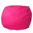 Flash Furniture Small Bean Bag Chair in Hot Pink